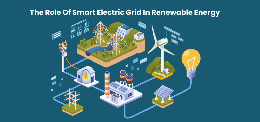 Smart Electric Grid in Renewable Energy